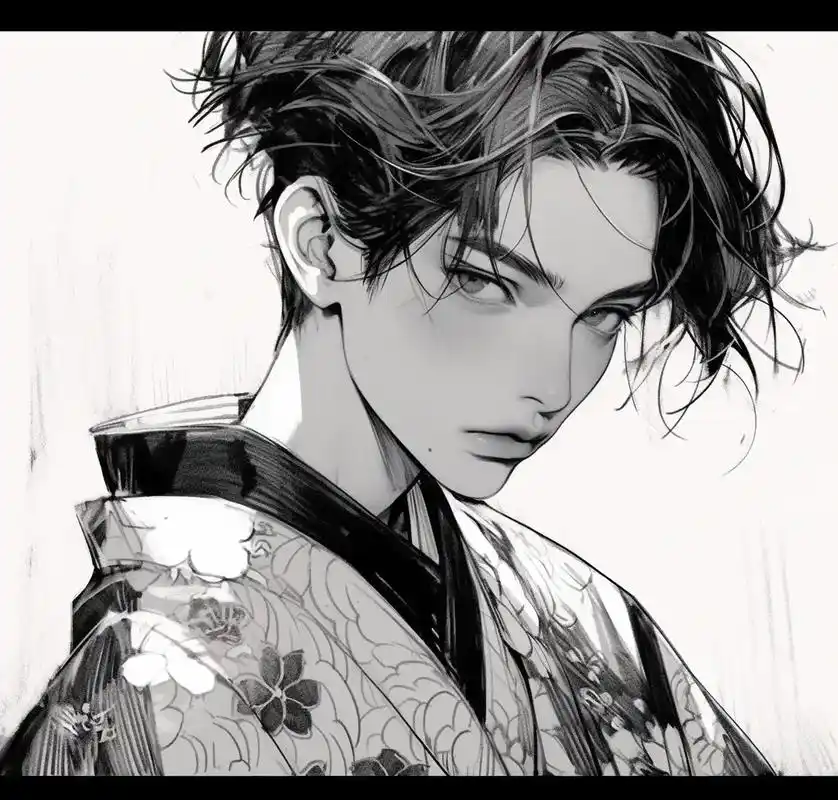 到底是美得雌雄难辨啊,还是帅得雌雄难辨 咒语参考:黑白画,无 - 抖音