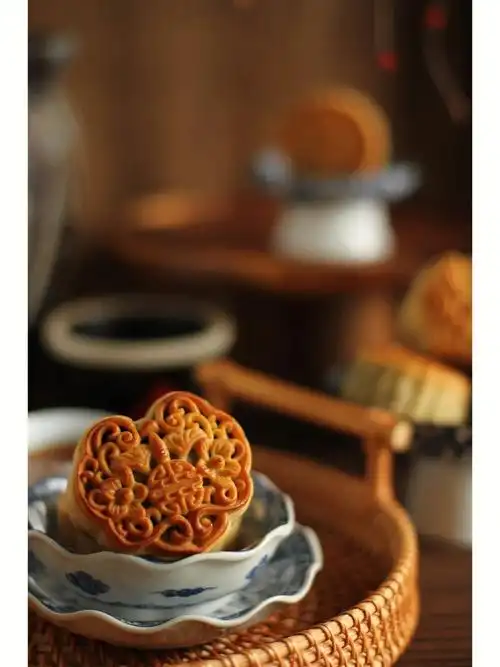 家雨天自然月饼摄影练习