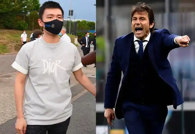 张康阳ins晒与孔蒂漫画图全力留住国米基石复兴不能没有他