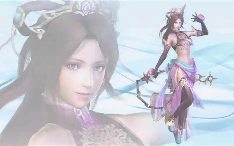 情断下邳城 真三国无双6猛将传dx【下邳守城战 貂蝉】:吕奉先退困下邳