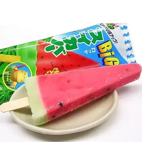 乐天雪糕 lotte西瓜味棒冰黄西瓜味冰淇淋网红雪糕冷饮 韩国黄西瓜