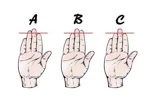 手相:从手指长度看你是什么命格