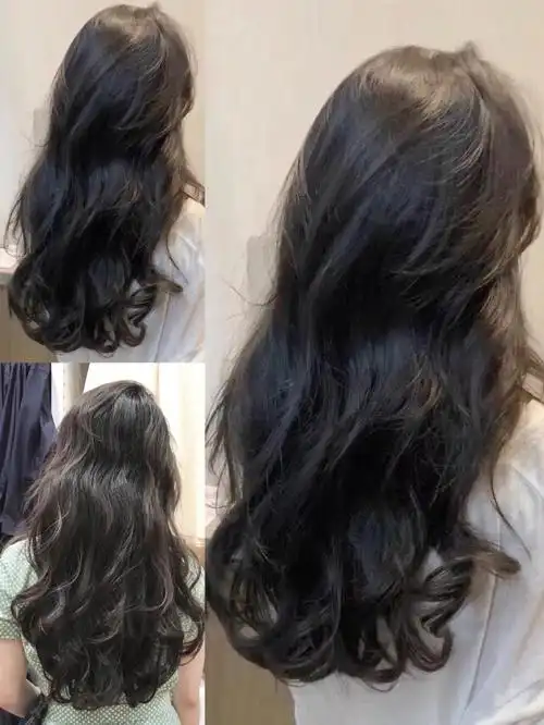 店————96中长发女生不能错过的烫发发型～～慵懒蓬松的法式卷发