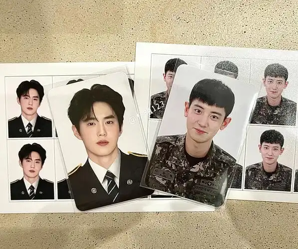 这样的饭制给我多来点我喜欢#金俊勉  #朴灿烈  #饭制周边  #军装帅哥