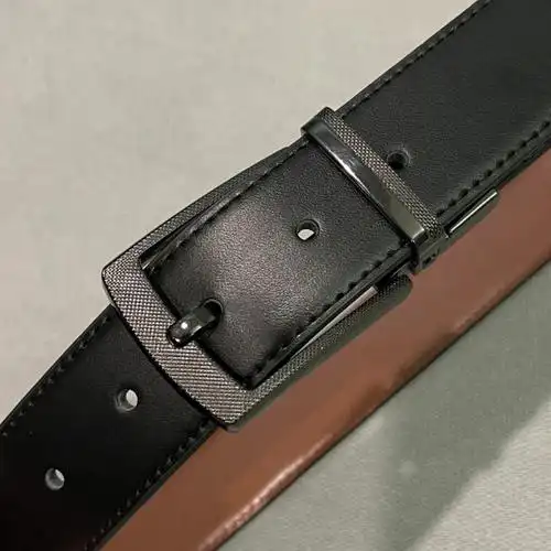 男士真皮皮带时尚潮流款双面牛皮青年裤腰带