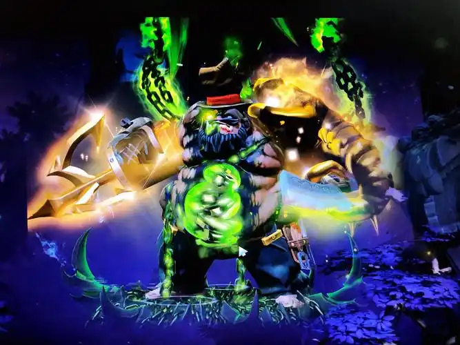 dota2 屠夫至宝配啥钩子好看而且卷钩真的手感好,之前用火钩真的好难