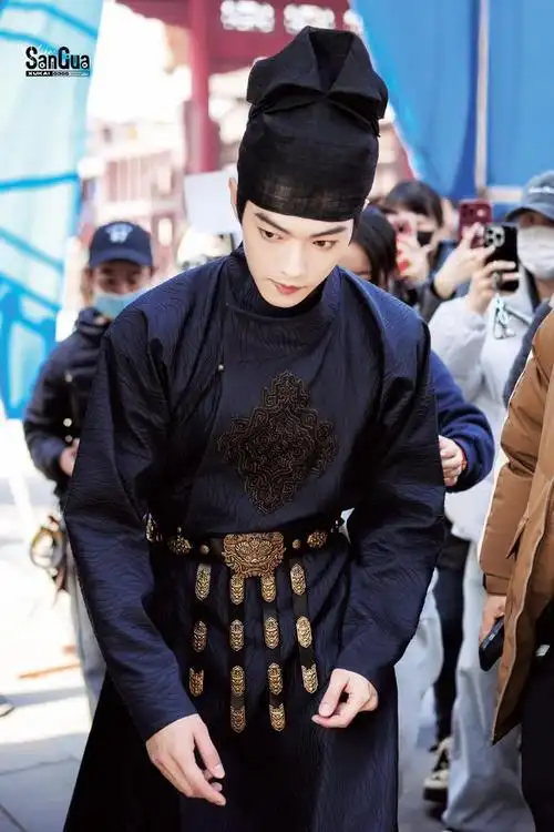 许凯子夜归第一套造型路透来了,谁能拒绝古装soso|许凯|古装|造型