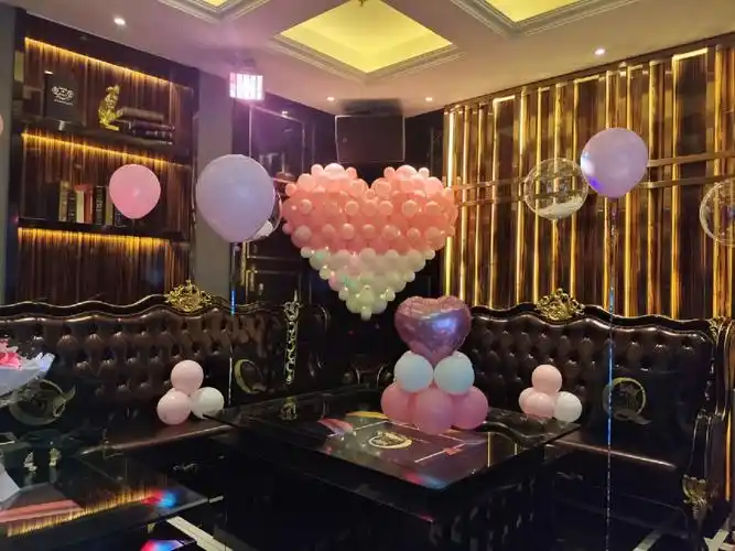 揭阳包厢布置 求婚 生日惊喜布置ktv