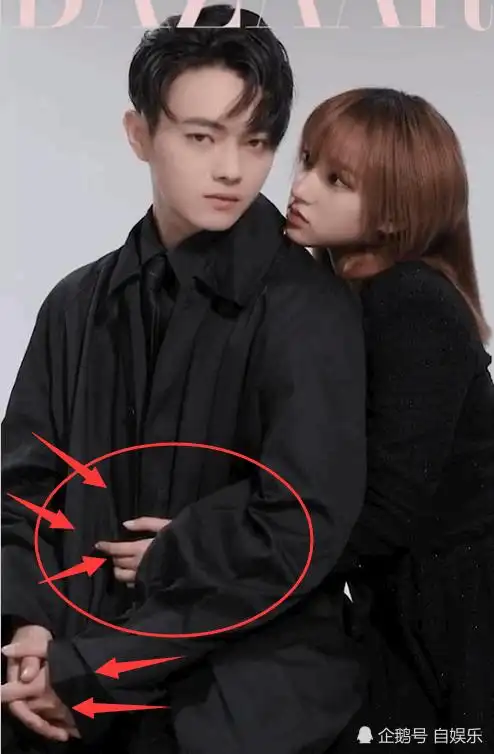 程潇头靠许凯拍情侣大片,镜头给到手,才知女爱豆的矜持