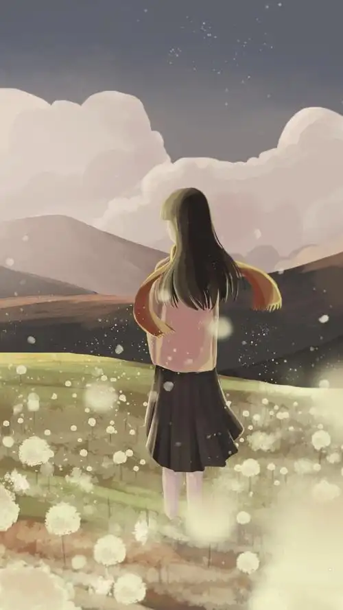 唯美清新q图版本简约时尚布艺原创卡通漫画手绘插画动漫可爱经典个性