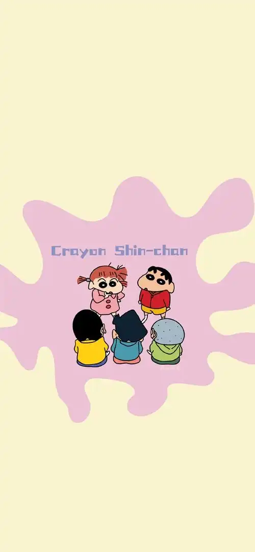 一组超好看的蜡笔小新壁纸和绝美背景图