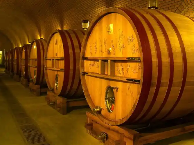 君顶8000平方米的地下酒窖