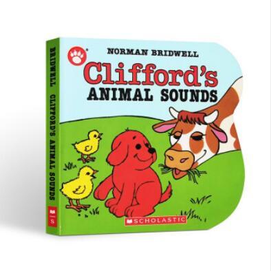 克里弗的小动物叫声 英文原版 cliffords animal sounds 儿童