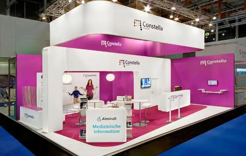 上海展台搭建-展台设计-展览展位布置租赁工厂【励恒展览集团】