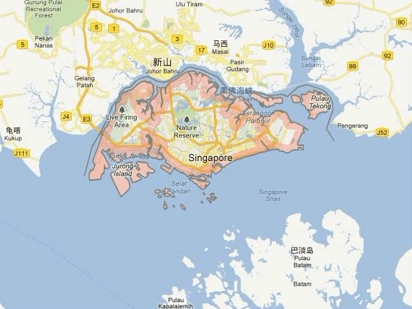 新加坡位于马来半岛南端