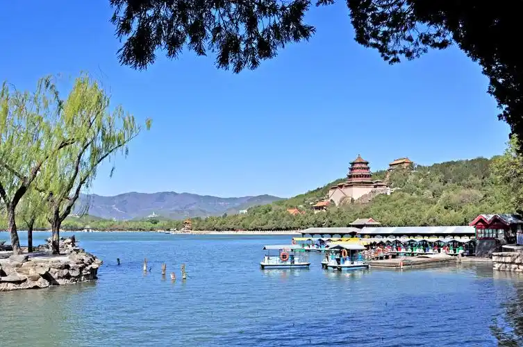 皇家园林颐和园四十六佛香阁