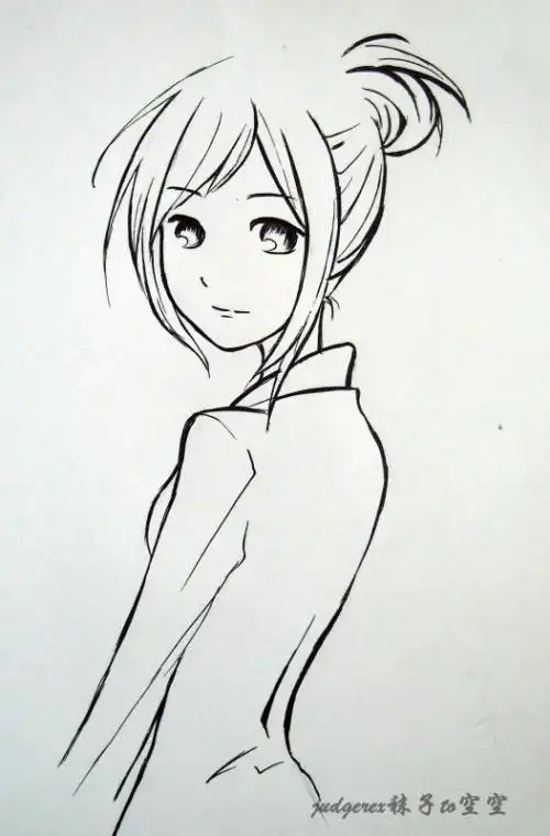 素描 线稿 526800 竖版 竖屏简笔画 手绘 线稿 400588 竖版 竖屏卡通