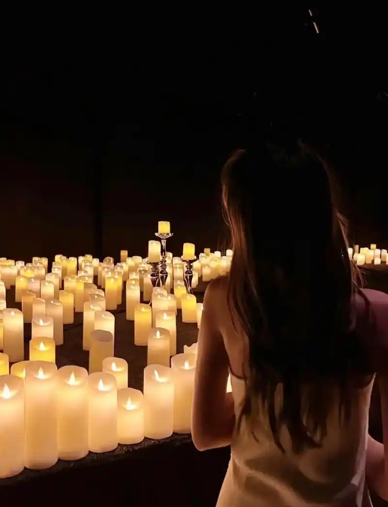 烛光音乐会.唯美的场景,顶级的音乐享受. #最伟大的作品 # - 抖音