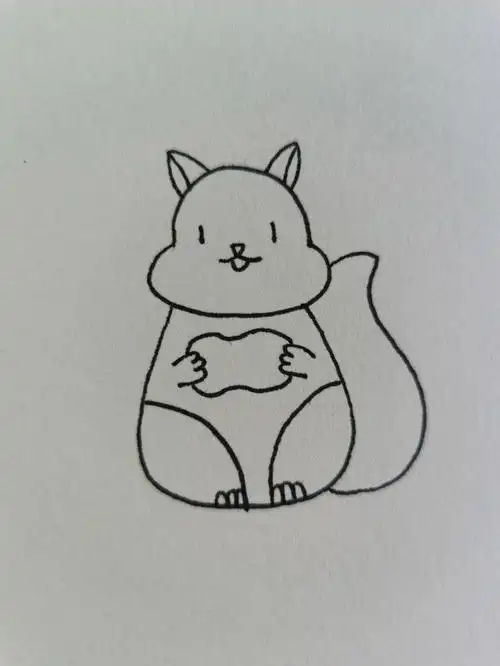 加点花样还不错嘛,幸好没翻车#跟二八一起画画  #骑画笔的二八