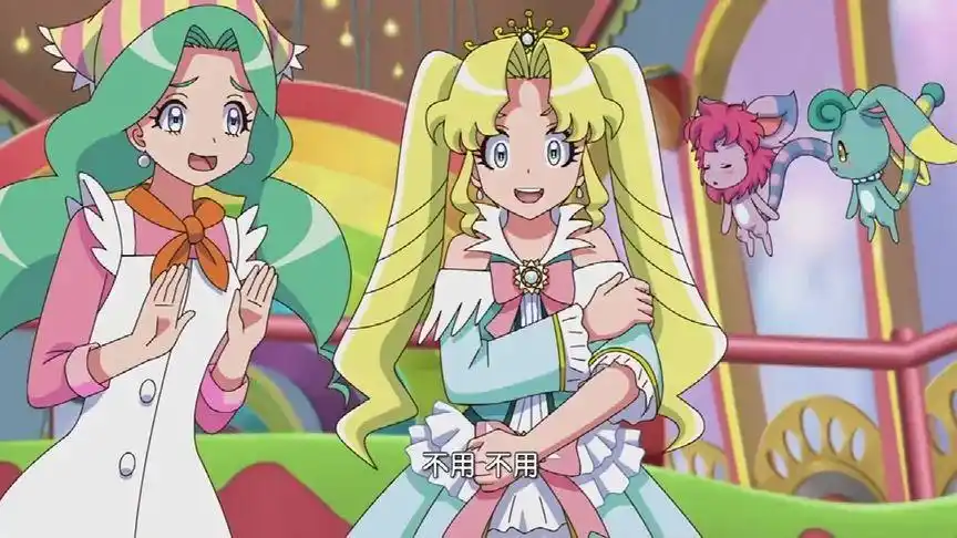 巴啦啦小魔仙:彩俐来彩虹餐厅学习,把碗盘摔碎了一地,让人头大