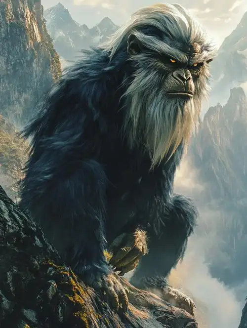 其形象与猿猴相似,有可能就是人们所说的猩猩