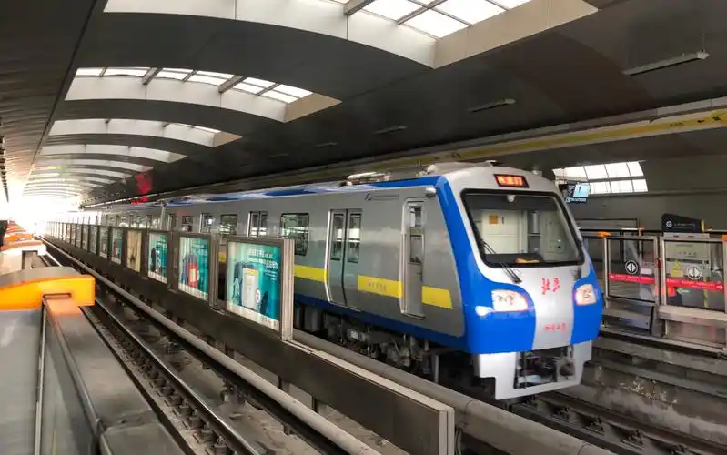 北京地铁大站快车pov北京地铁13号线特急列车北苑一站直达光熙门段后