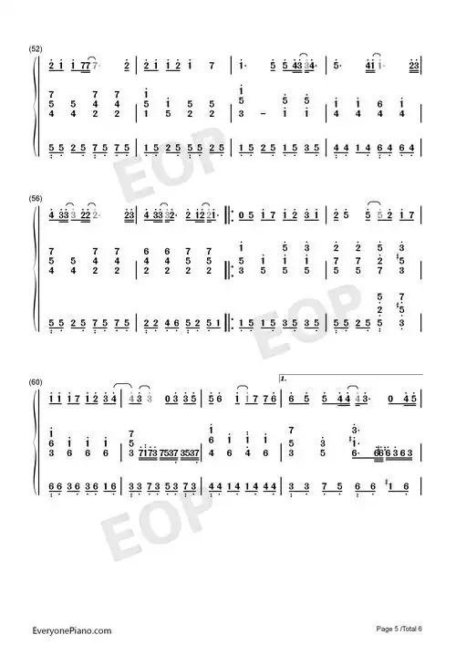 枫钢琴简谱-周杰伦演唱-看谱啦