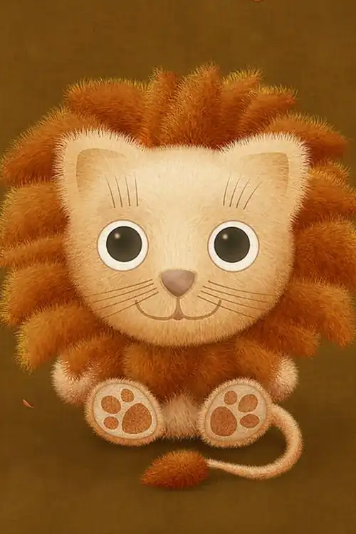 【背景】小狮子 - 堆糖,美图壁纸兴趣社区