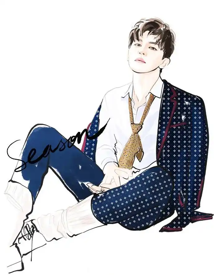 邓伦q版手绘图片大全超可爱邓伦q版萌图可做头像