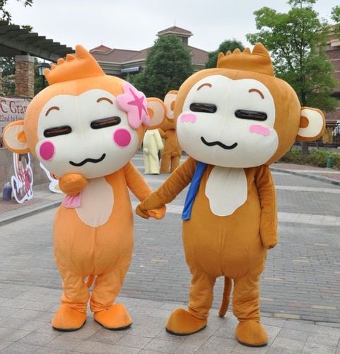 嘻哈猴行走卡通卡通人人偶服装cos表演道具悠嘻猴cosplay配件