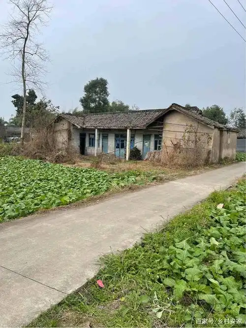 农村房屋推荐乡村庭院老宅由一块块砖瓦堆砌的一抹抹乡愁