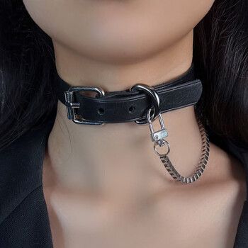 卡古兰项圈女颈链颈带链子颈环choker项链锁骨链脖子颈圈盒子链项圈