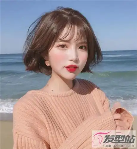 韩式文艺范波波头气质减龄bobo短发