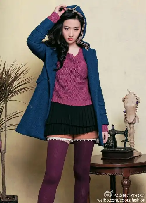 刘亦菲卓多姿秋冬代言照第二弹