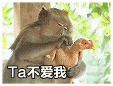 猴子拔鸡毛:ta不爱我 - 近期斗图表情包精选-2018/11/22_斗图表情