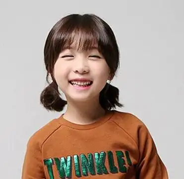 儿童短发女发型怎么扎头发,怎样给小女孩短发扎头发简单好看