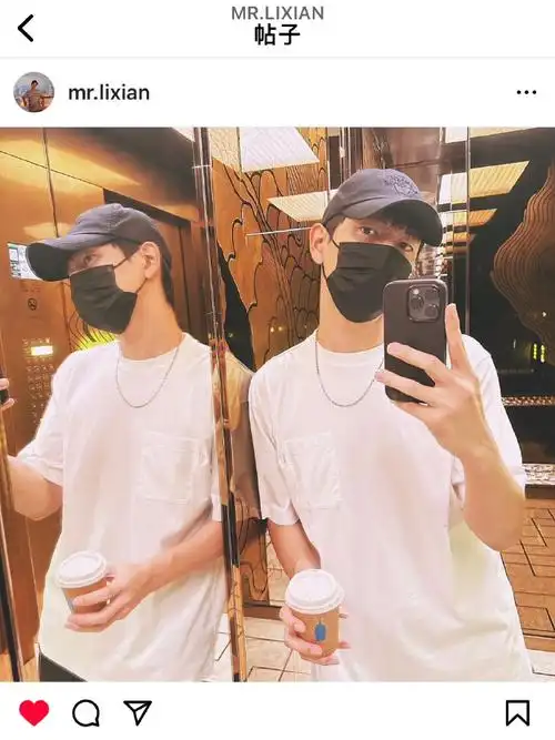 现哥ins更95一则,天现宝子781577平!李现@李现ing#李现