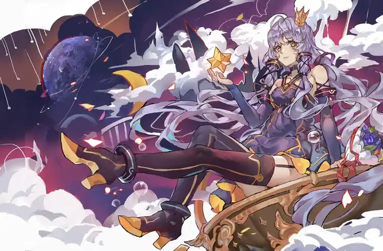 日站搜集-动漫美少女高清画集★【新浪微博:高清无水印iphone萌壁纸