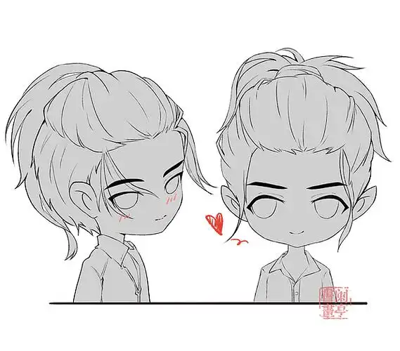 【板绘】q版王一博 q版肖战