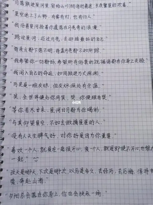 摘抄神仙句子确定不来瞅一眼吗