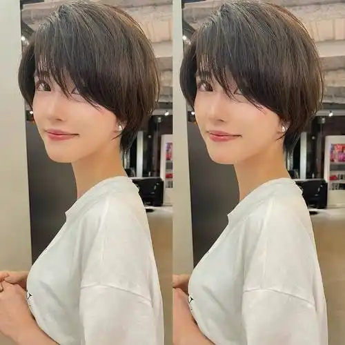 当下流行发型之美:短发带层次,蓬松且有线条感|脸型|发量_网易订阅