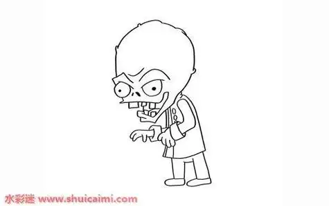 所有僵尸博士简笔画