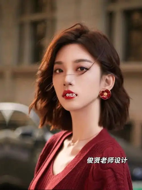 解锁新发型复古港风中短发尴尬期很适合60