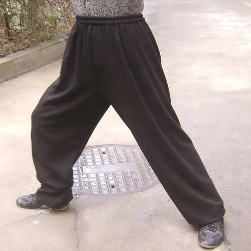 太极裤 夏冰丝莫代尔棉灯笼裤宽松大码男女儿童武术功夫裤练功裤