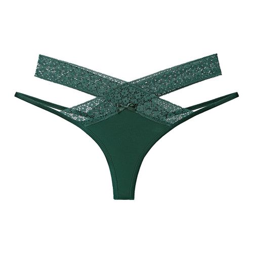 新品无痕少女内裤冰丝性感低腰女士内裤蕾丝边三角裤头女纯欲