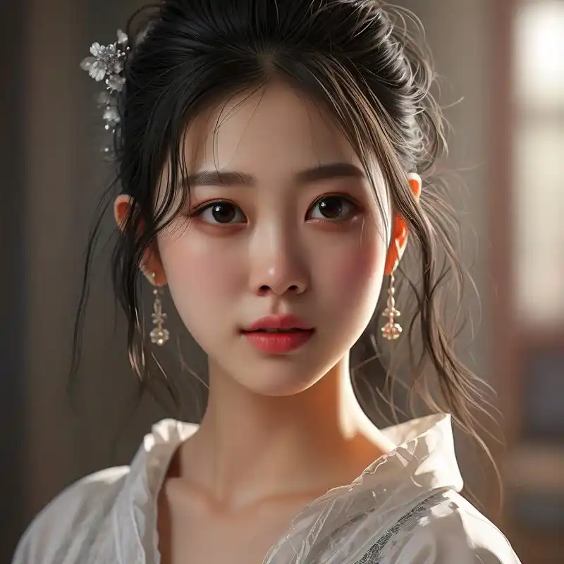 这些好看的女生正脸真人头像真是太美了!