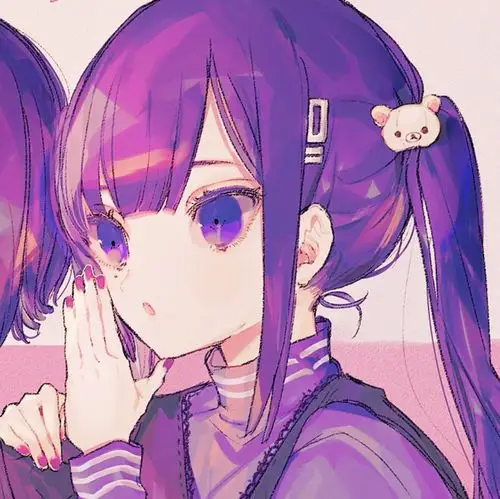 二次元闺蜜头像