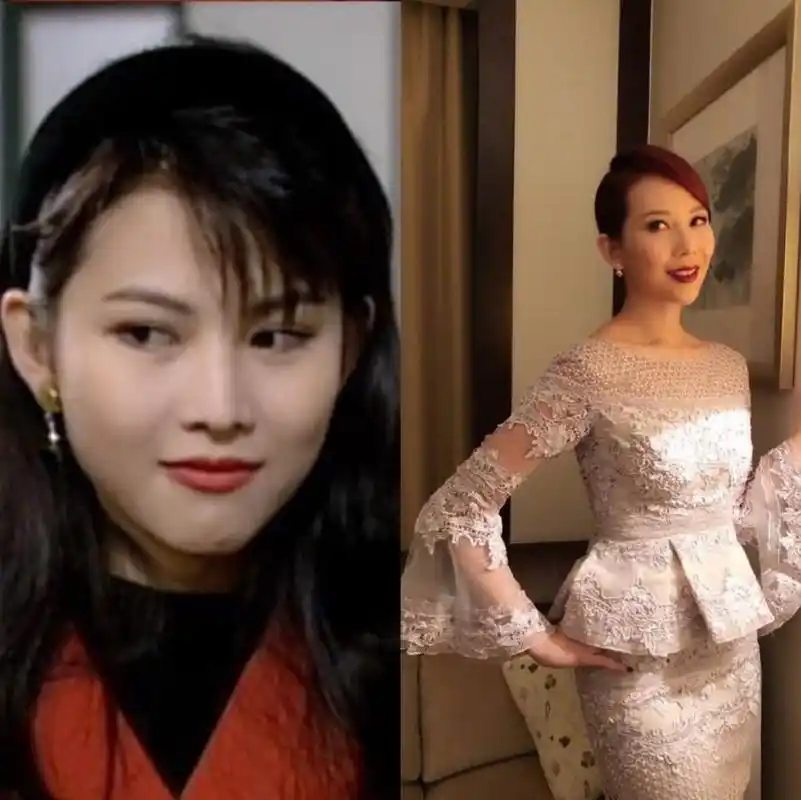 香港女神年青时候对比照感慨岁月蹉跎