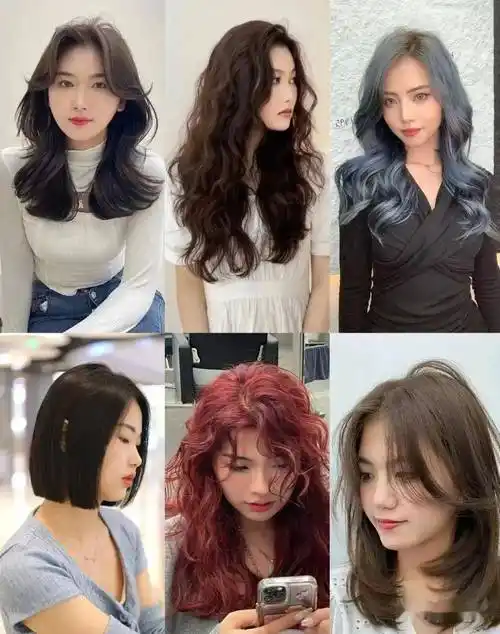 12月发廊精选烫染剪发型集(500款)