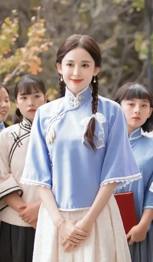 26位女星民国麻花辫造型告诉你,土的是人不是辫子|刘海|齐刘海|发型